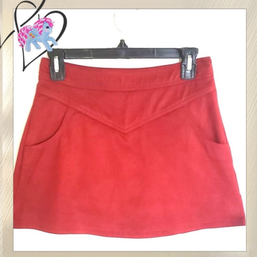 Forever 21 velour Micro Mini